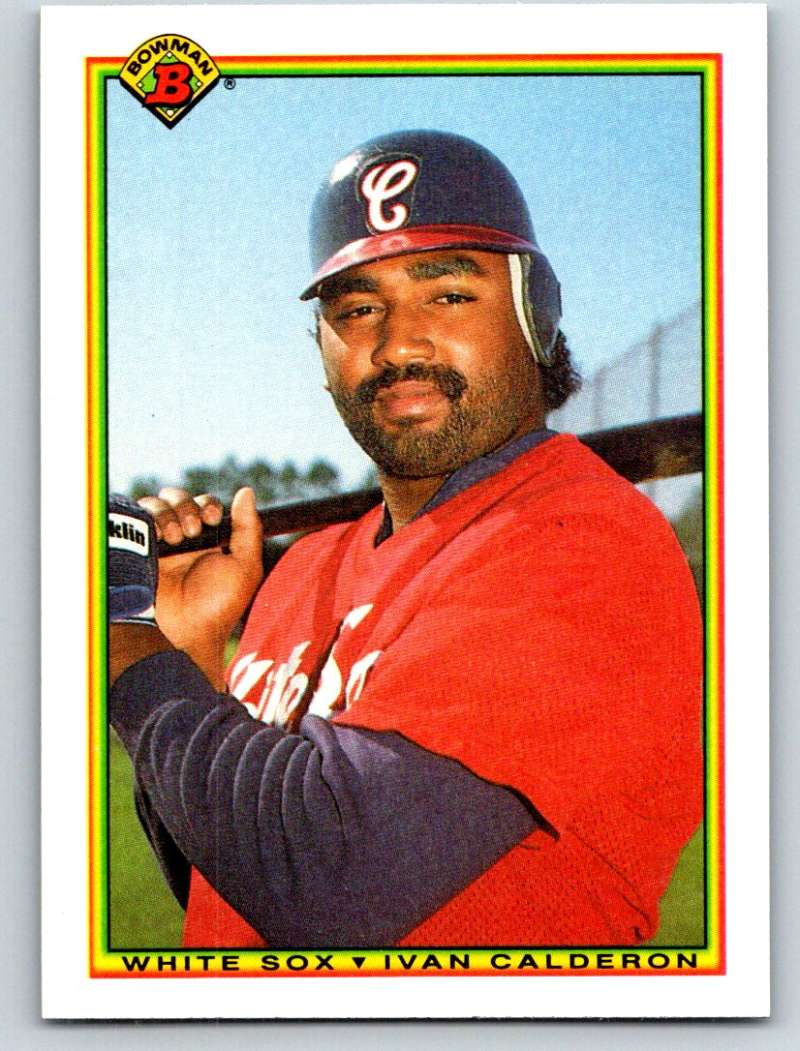 1990 Bowman #316 Ivan Calderon Mint Image 1