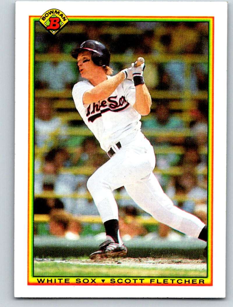1990 Bowman #319 Scott Fletcher Mint Image 1