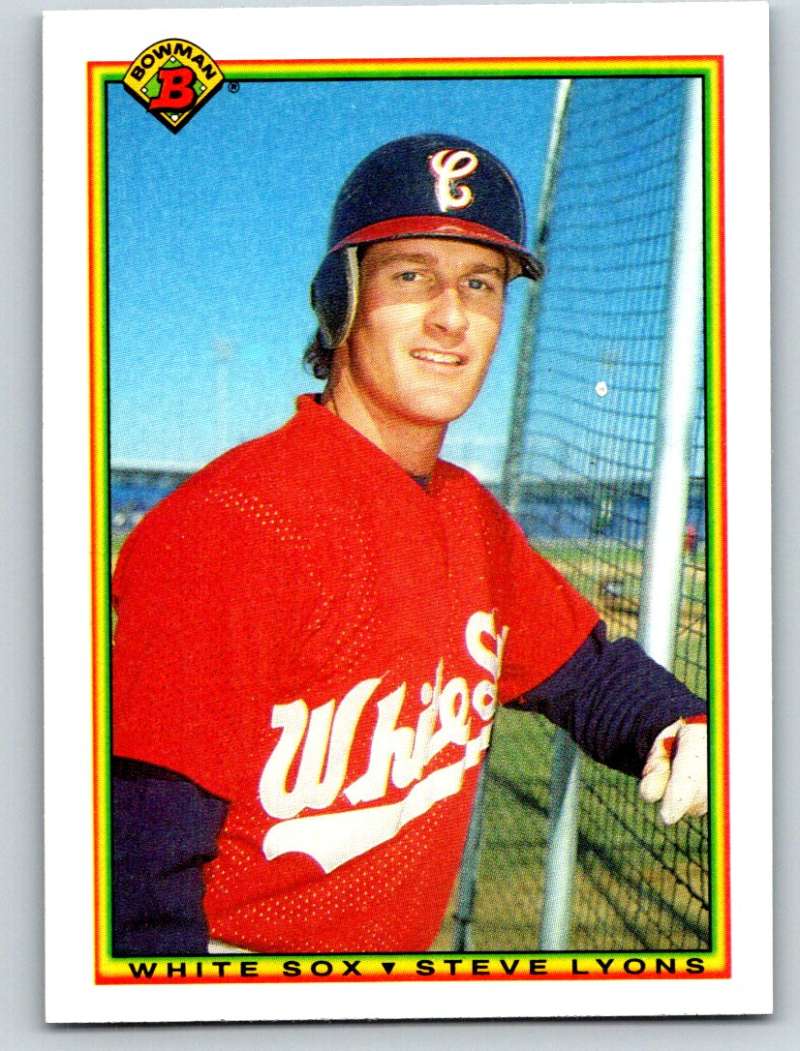 1990 Bowman #321 Steve Lyons Mint Image 1