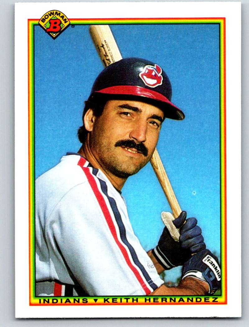 1990 Bowman #342 Keith Hernandez Mint Image 1
