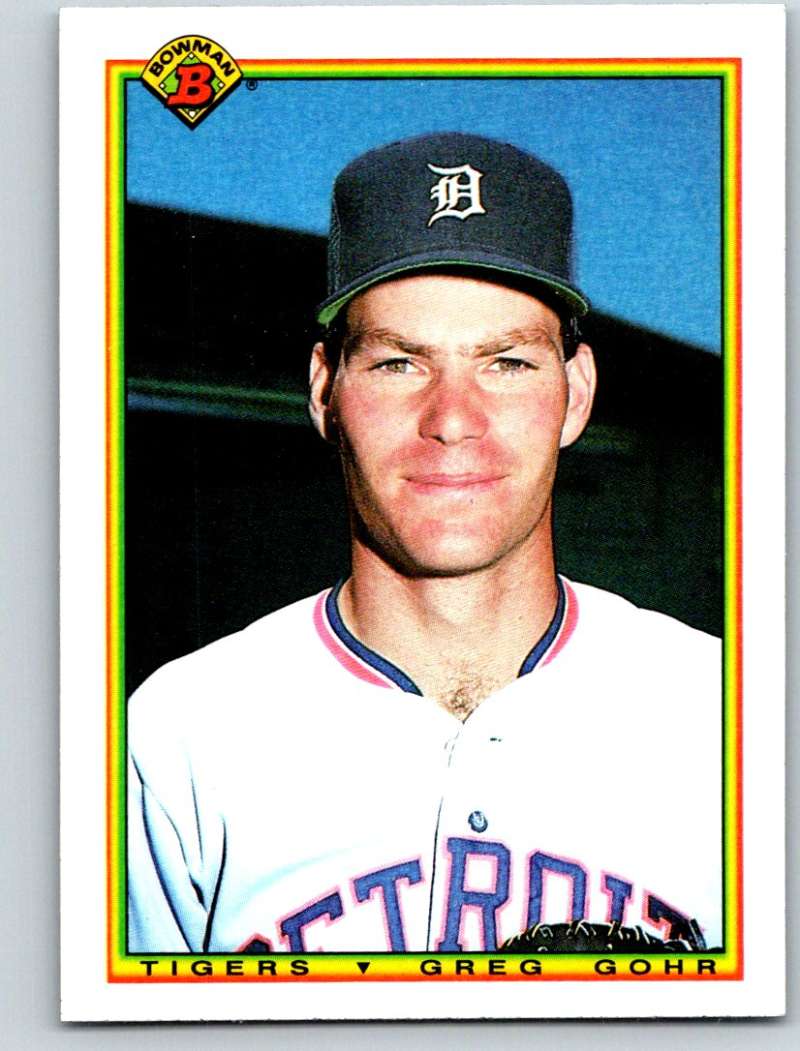 1990 Bowman #347 Greg Gohr Mint RC Rookie Image 1