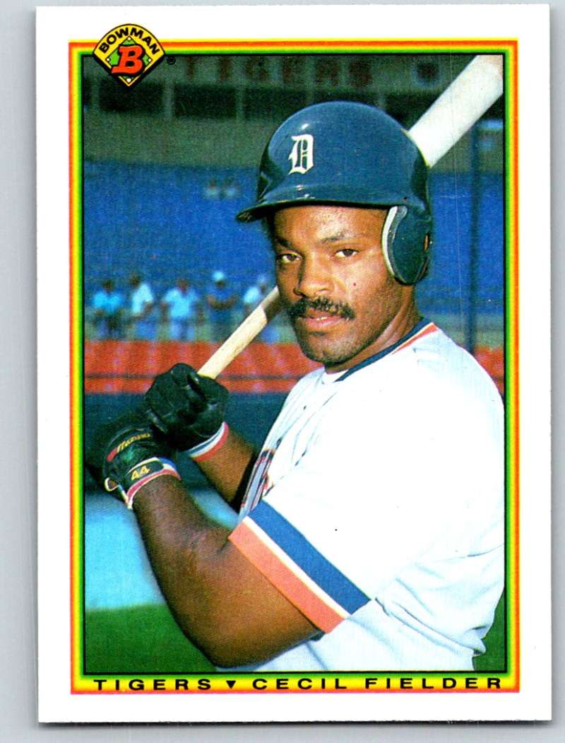 1990 Bowman #357 Cecil Fielder UER Mint Image 1