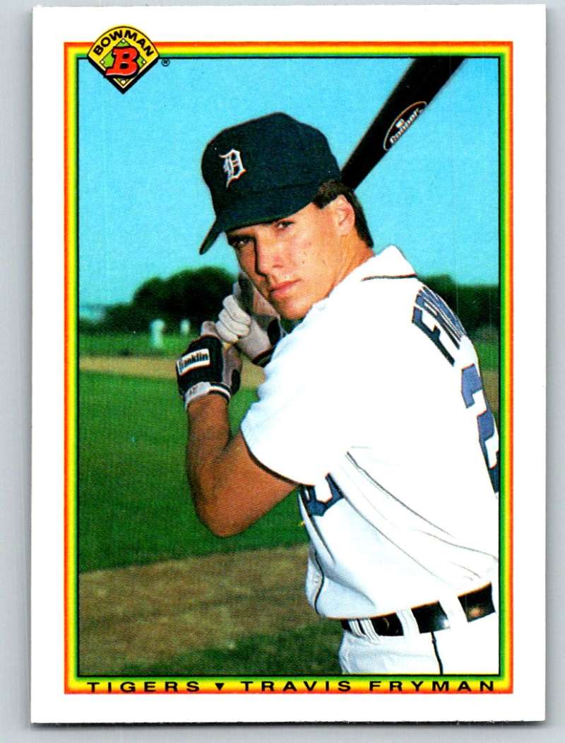 1990 Bowman #360 Travis Fryman Mint RC Rookie Image 1