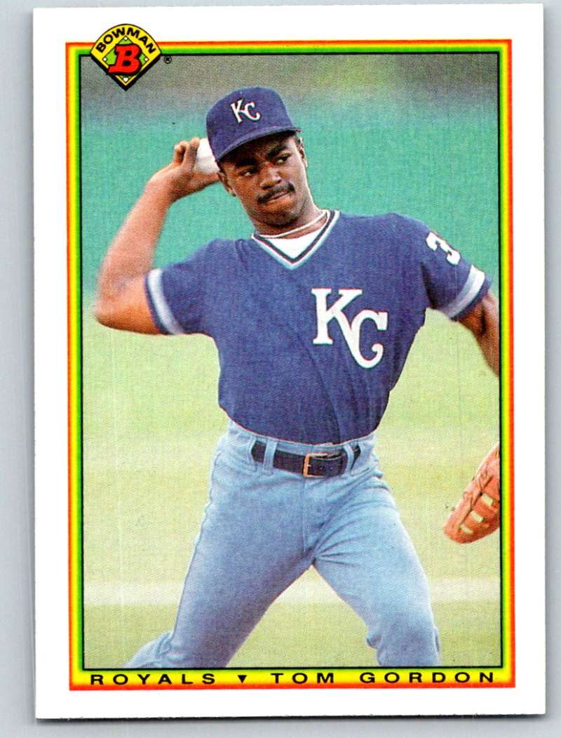 1990 Bowman #365 Tom Gordon Mint Image 1