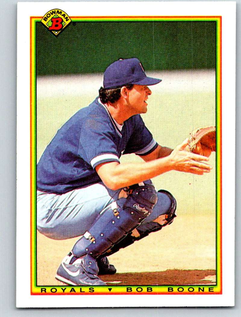 1990 Bowman #373 Bob Boone Mint Image 1