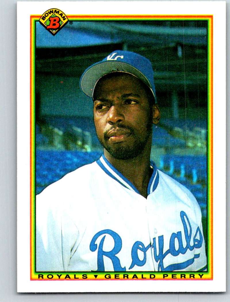1990 Bowman #383 Gerald Perry Mint Image 1