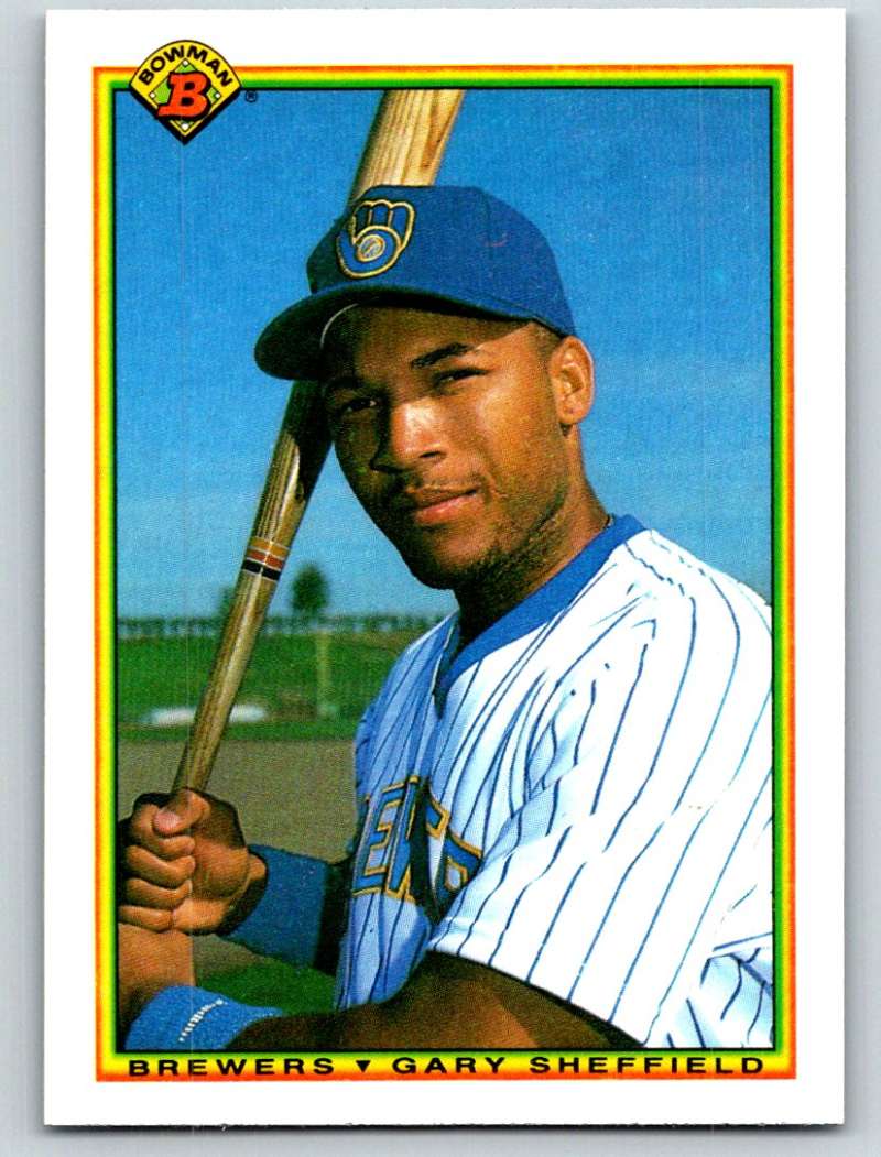 1990 Bowman #391 Gary Sheffield Mint Image 1