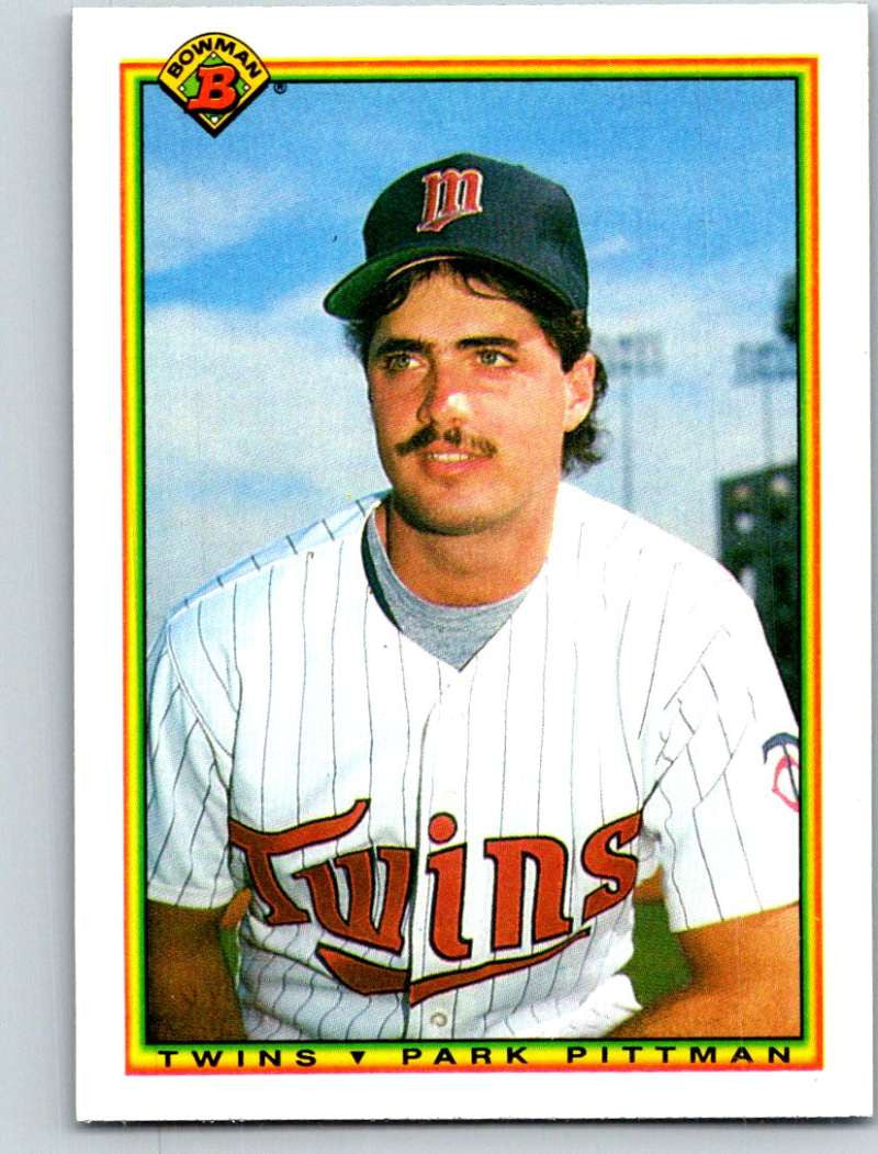 1990 Bowman #408 Park Pittman Mint RC Rookie
