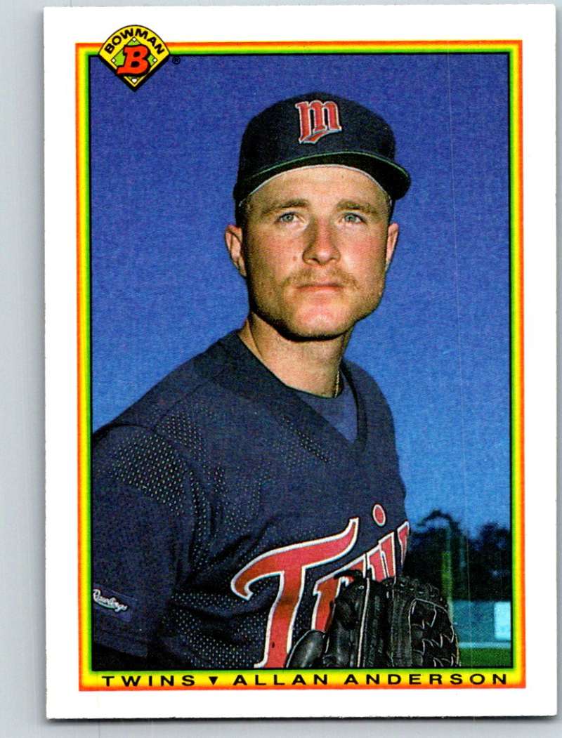 1990 Bowman #409 Allan Anderson Mint Image 1