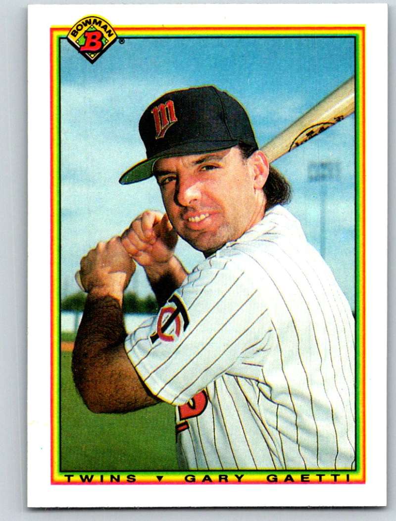 1990 Bowman #417 Gary Gaetti Mint Image 1