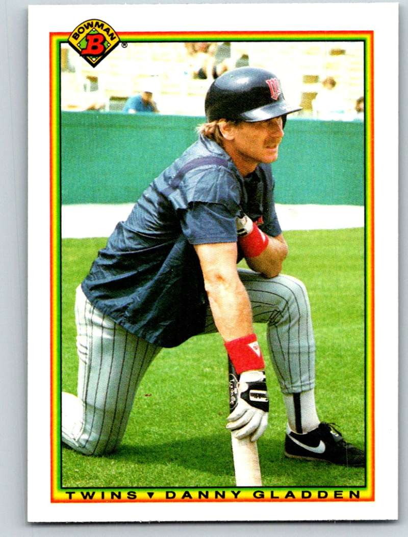 1990 Bowman #420 Dan Gladden Mint Image 1