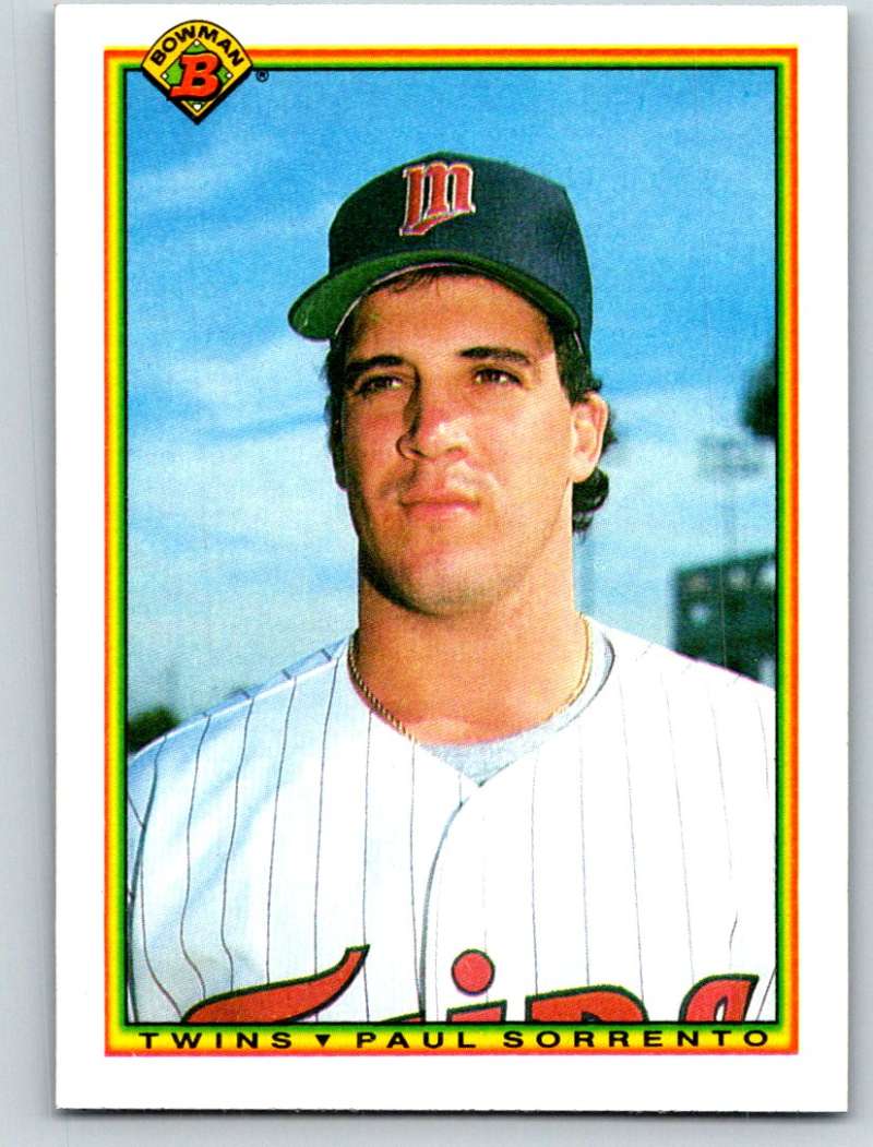 1990 Bowman #421 Paul Sorrento Mint RC Rookie Image 1