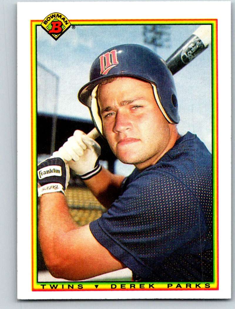 1990 Bowman #422 Derek Parks Mint RC Rookie Image 1