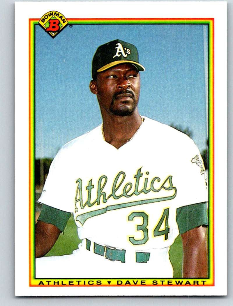 1990 Bowman #449 Dave Stewart Mint
