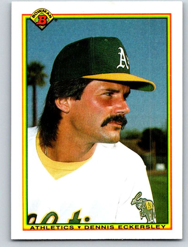 1990 Bowman #451 Dennis Eckersley Mint Image 1