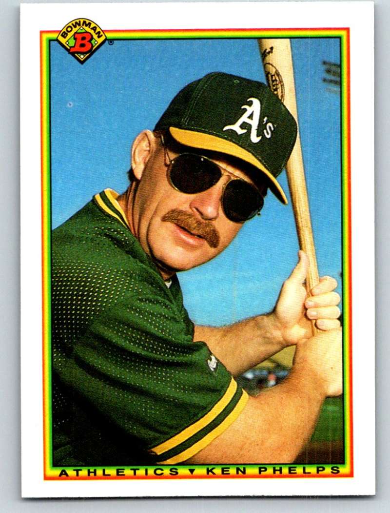 1990 Bowman #462 Ken Phelps Mint Image 1