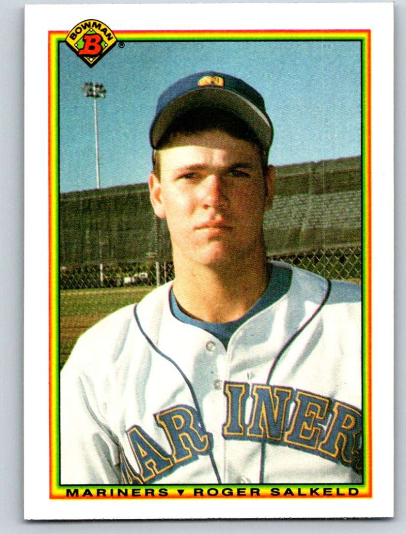 1990 Bowman #465 Roger Salkeld Mint RC Rookie Image 1