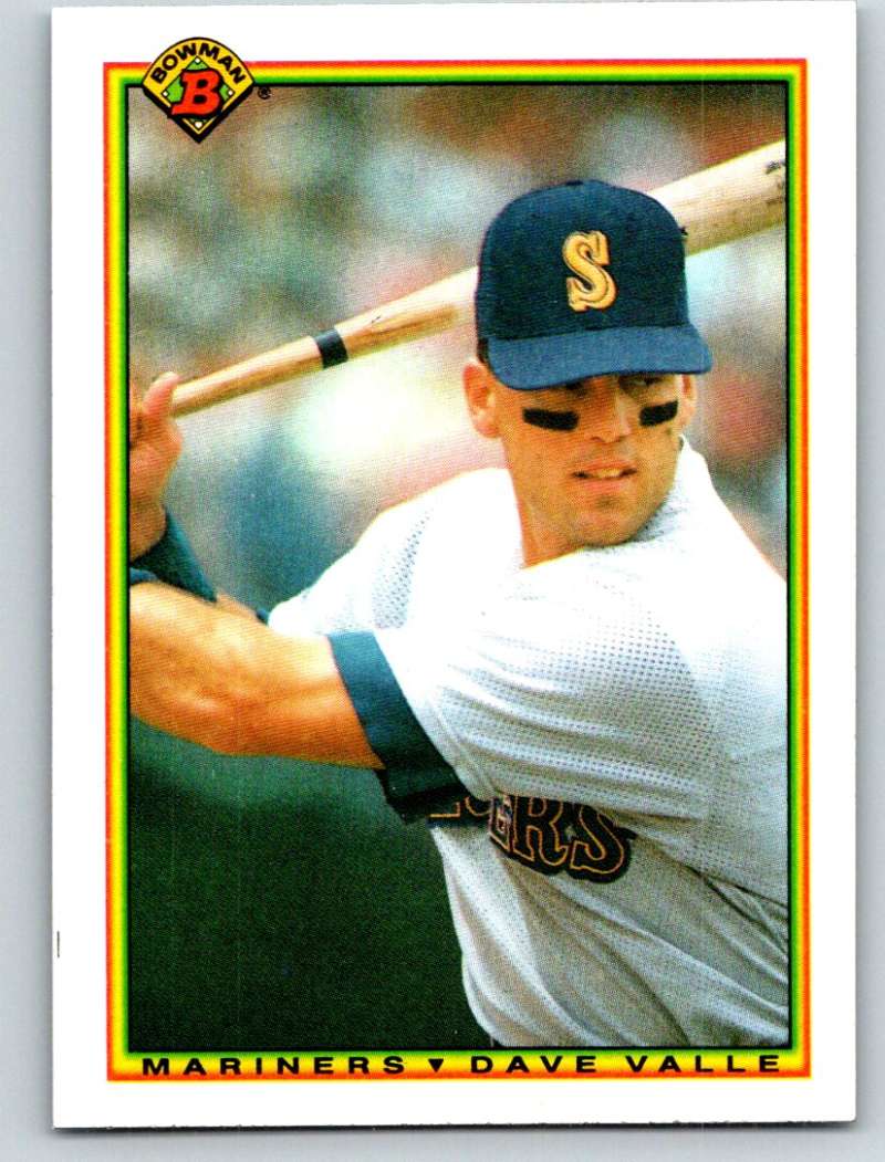 1990 Bowman #473 Dave Valle Mint Image 1
