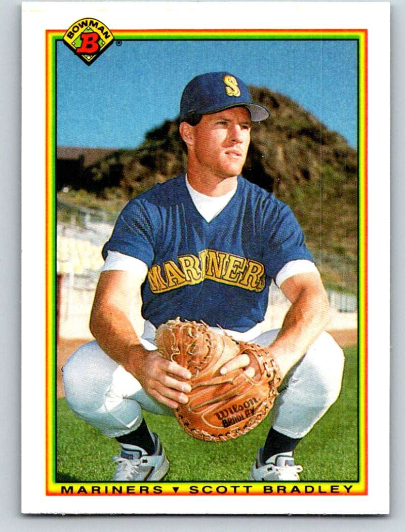 1990 Bowman #483 Scott Bradley Mint Image 1