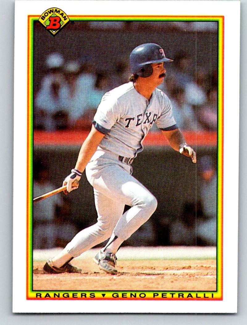 1990 Bowman #495 Geno Petralli Mint Image 1