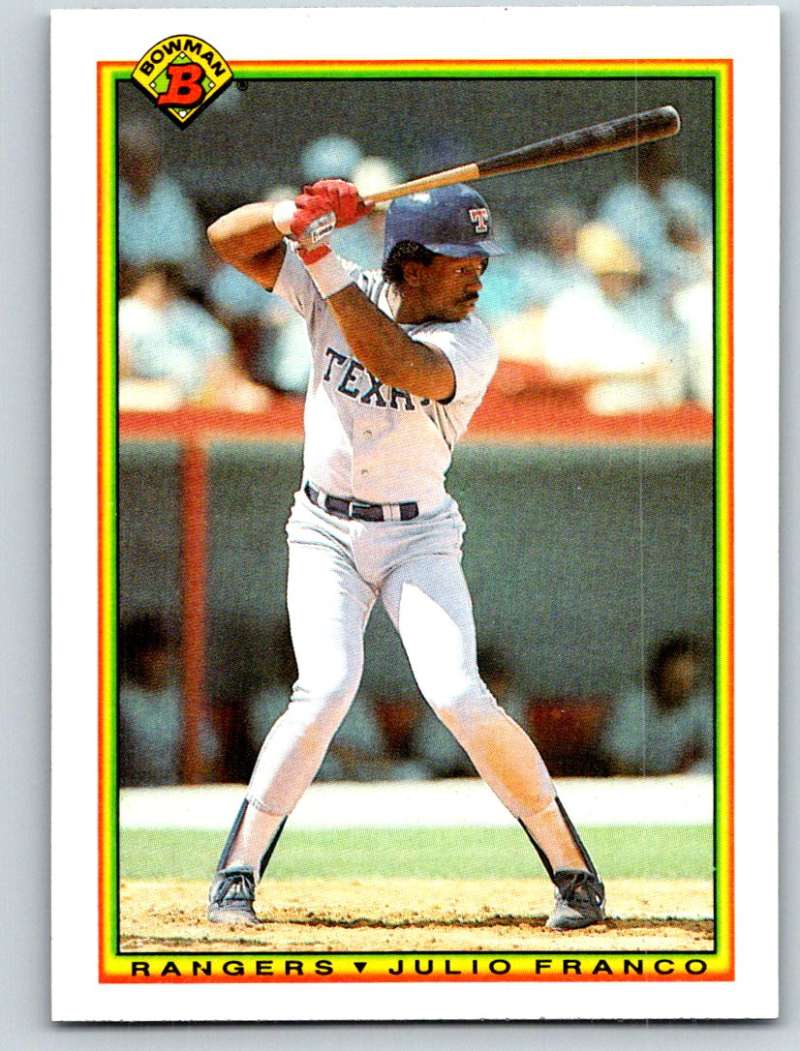 1990 Bowman #497 Julio Franco Mint Image 1