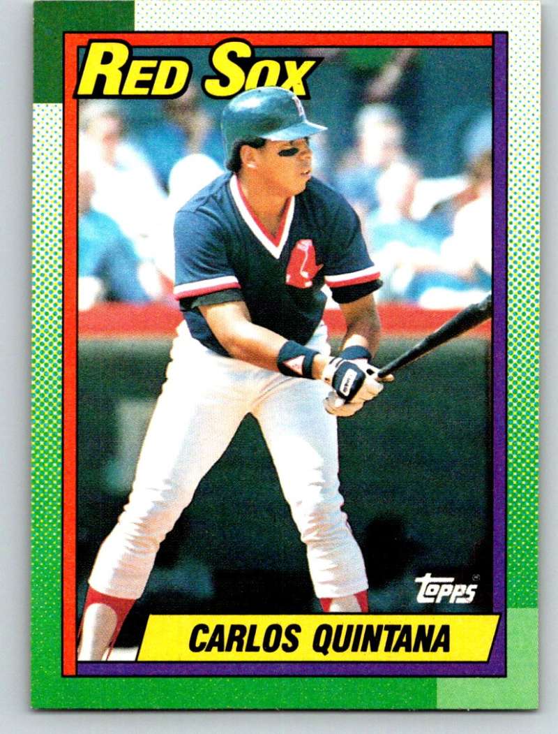 1990 Topps #18 Carlos Quintana Mint Image 1