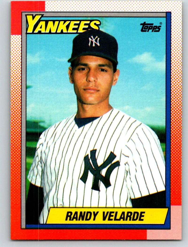 1990 Topps #23 Randy Velarde Mint Image 1