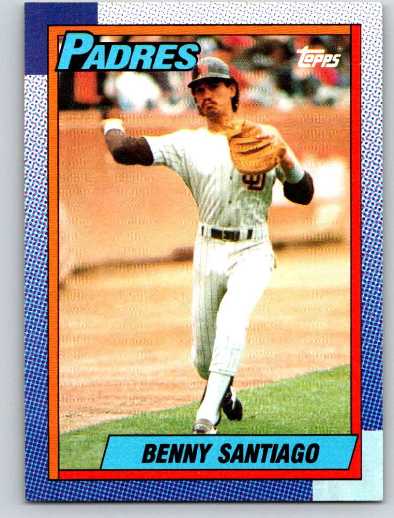 1990 Topps #35 Benito Santiago Mint Image 1