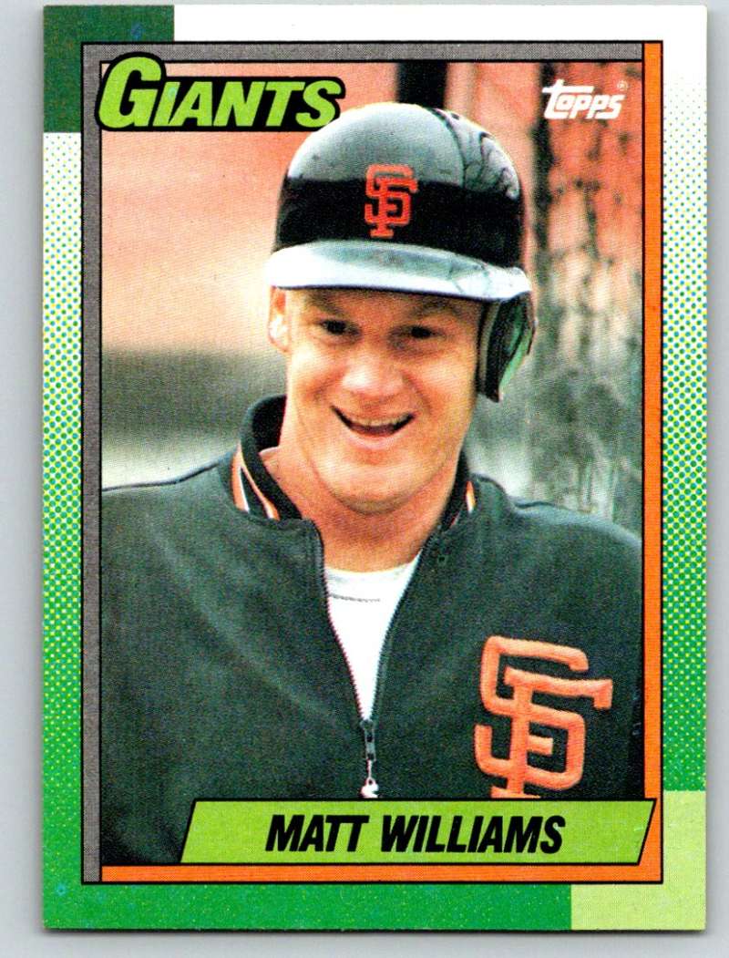 1990 Topps #41 Matt Williams Mint Image 1