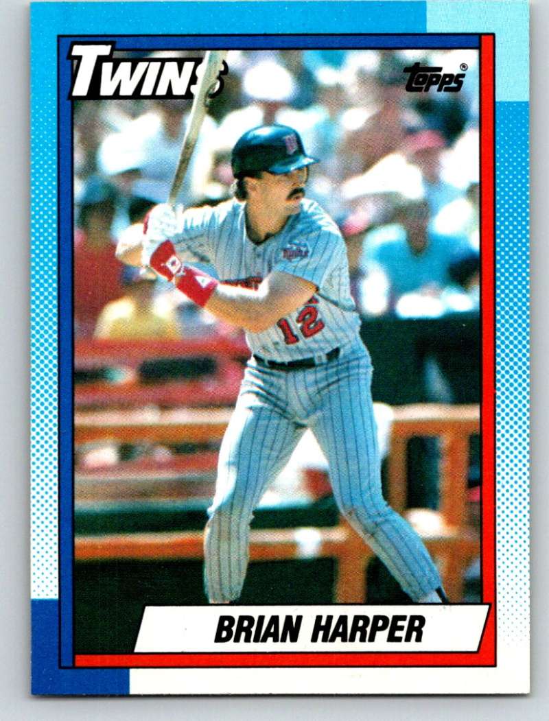1990 Topps #47 Brian Harper Mint Image 1