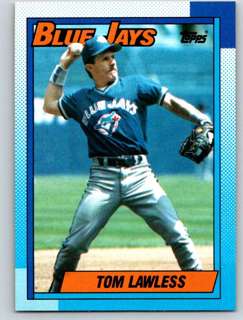 1990 Topps #49 Tom Lawless Mint Image 1
