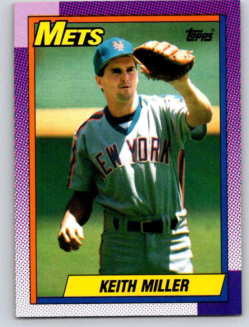 1990 Topps #58 Keith Miller Mint Image 1
