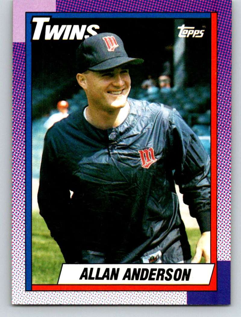 1990 Topps #71 Allan Anderson Mint Image 1
