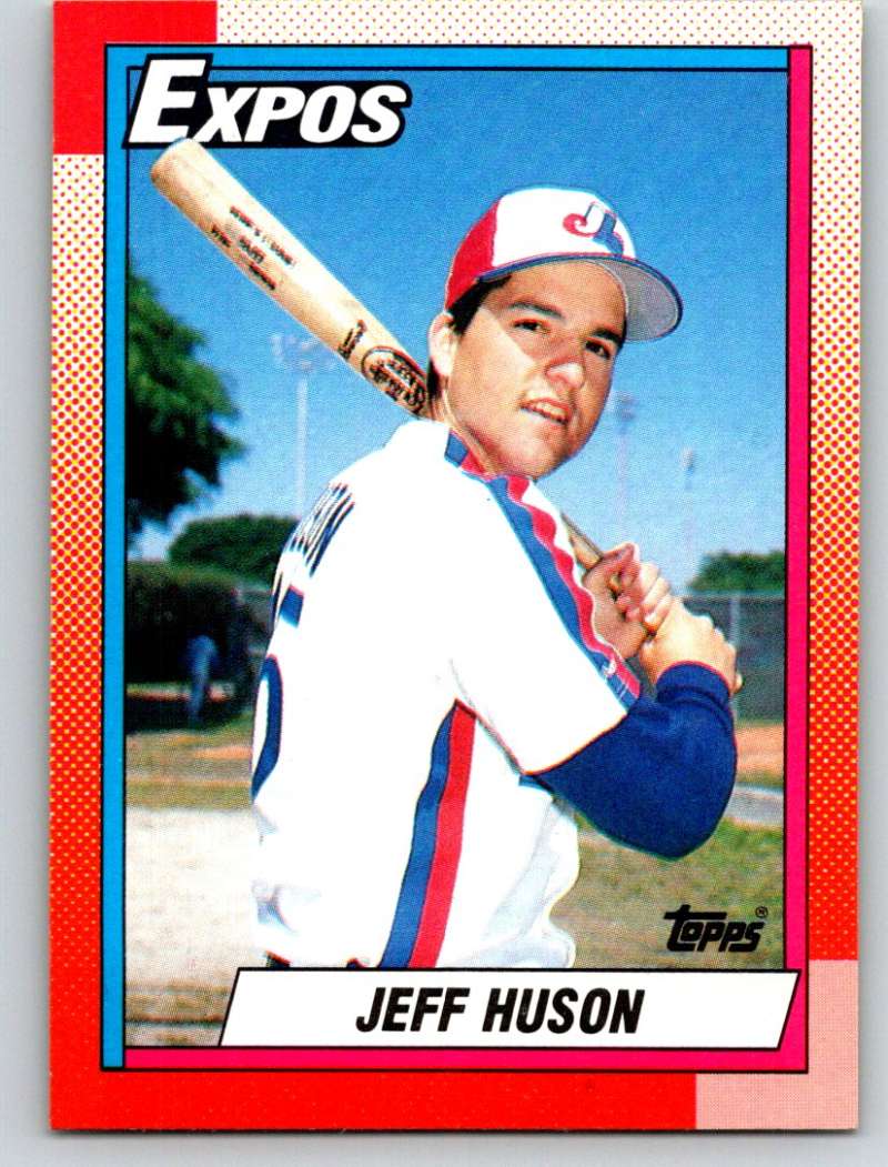 1990 Topps #72 Jeff Huson Mint RC Rookie Image 1