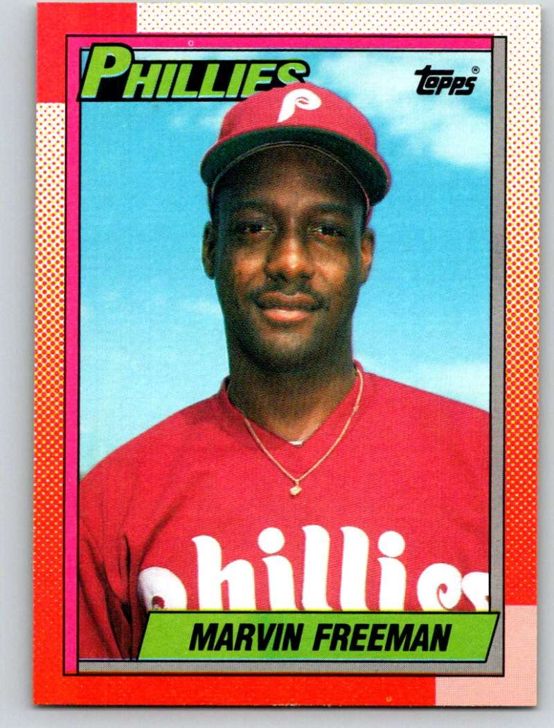 1990 Topps #103 Marvin Freeman Mint Image 1