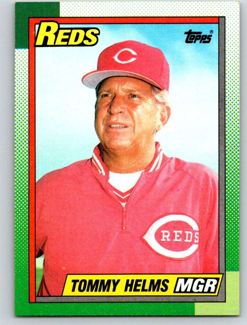 1990 Topps #110 Tommy Helms MG Mint Image 1