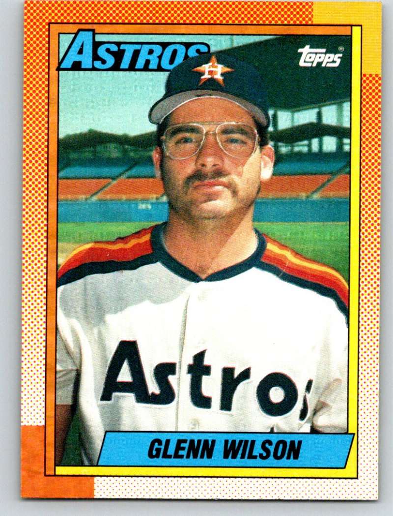 1990 Topps #112 Glenn Wilson Mint Image 1