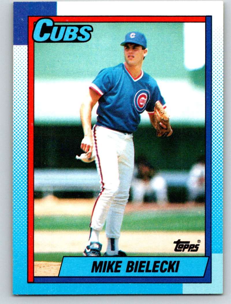 1990 Topps #114 Mike Bielecki Mint Image 1