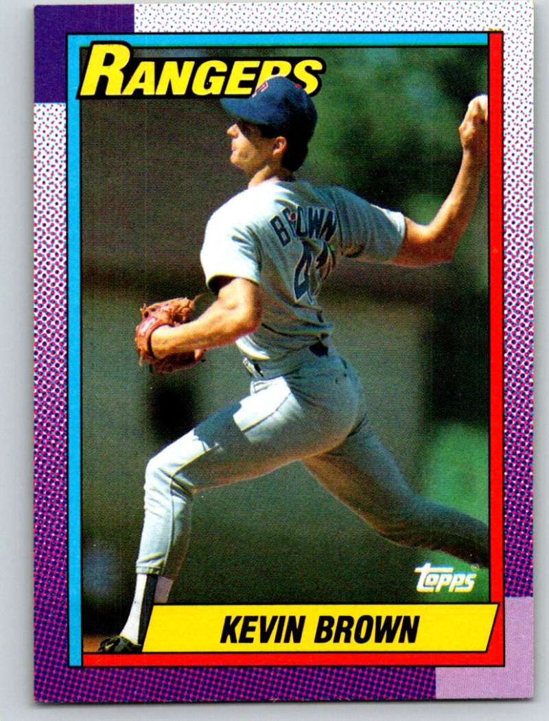 1990 Topps #136 Kevin Brown Mint Image 1