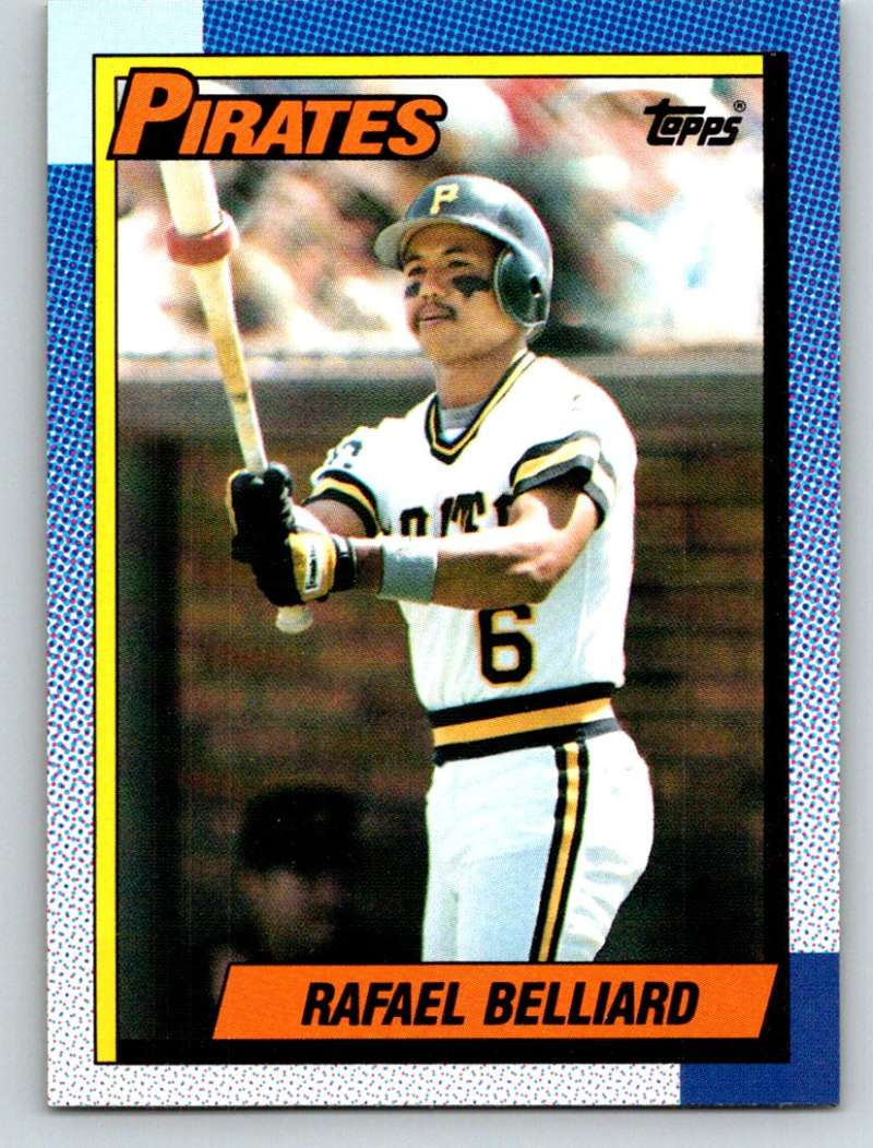 1990 Topps #143 Rafael Belliard Mint Image 1