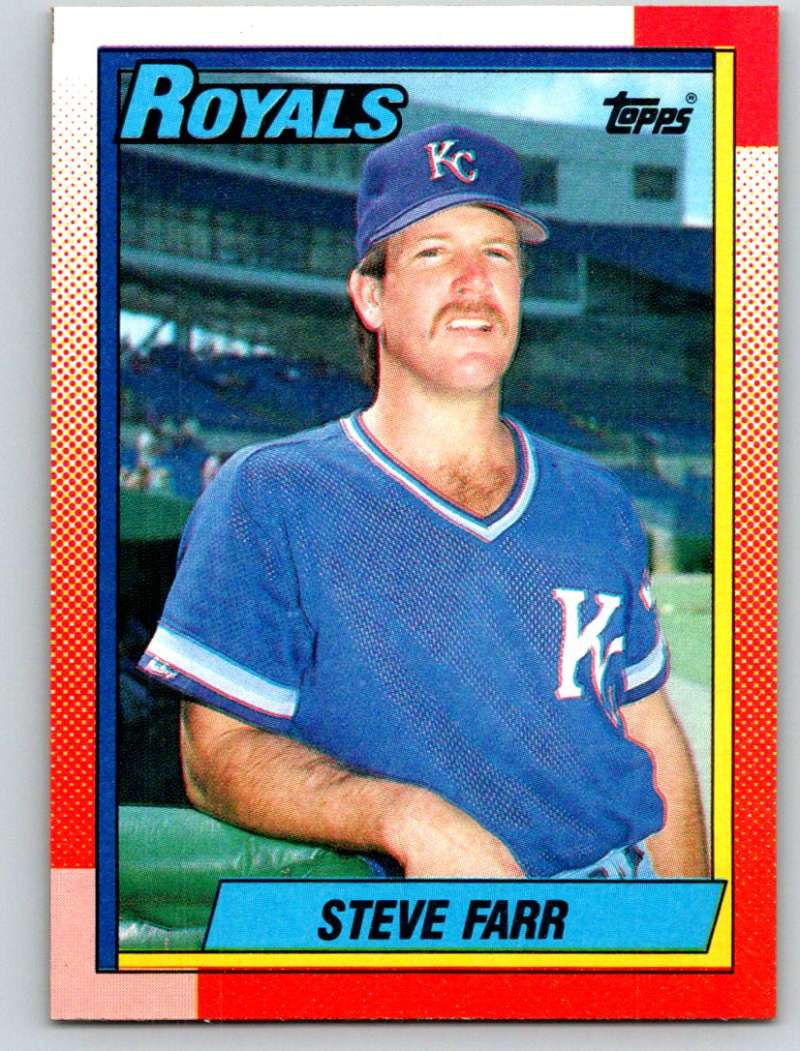 1990 Topps #149 Steve Farr Mint Image 1