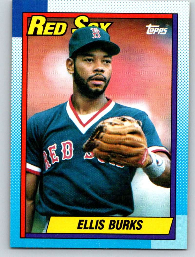 1990 Topps #155 Ellis Burks Mint Image 1