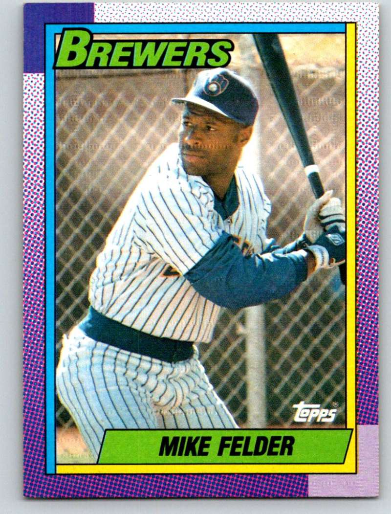 1990 Topps #159 Mike Felder Mint Image 1