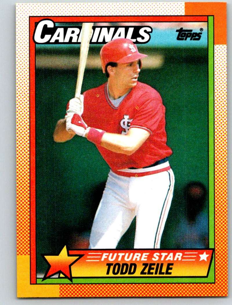 1990 Topps #162 Todd Zeile Mint Image 1