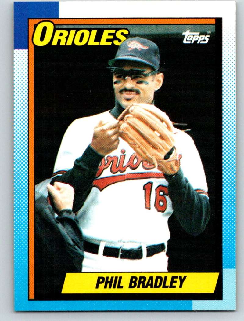 1990 Topps #163 Phil Bradley Mint Image 1