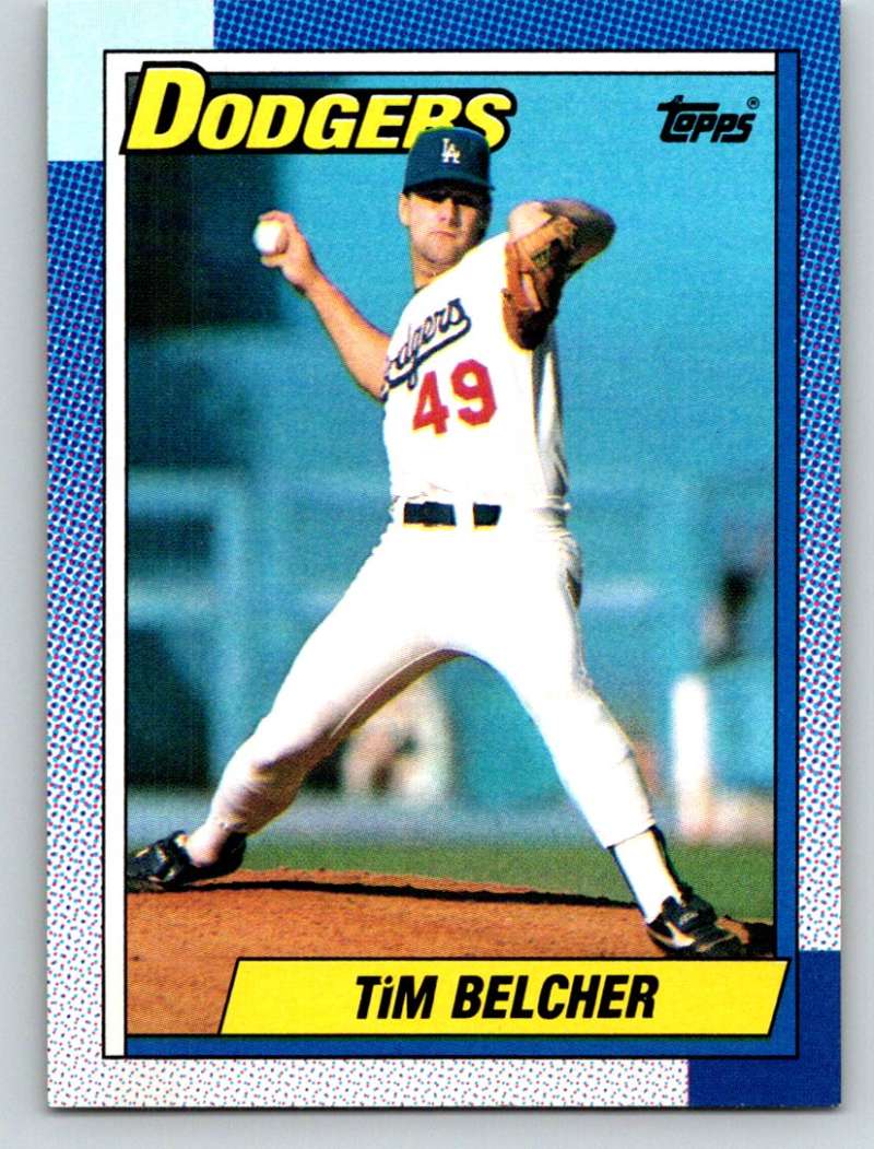 1990 Topps #173 Tim Belcher Mint Image 1