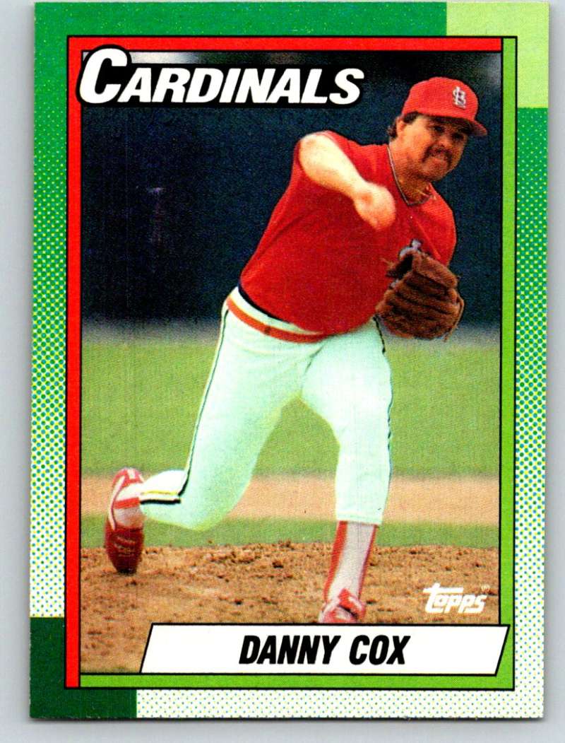 1990 Topps #184 Danny Cox Mint Image 1