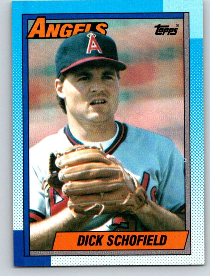 1990 Topps #189 Dick Schofield Mint Image 1