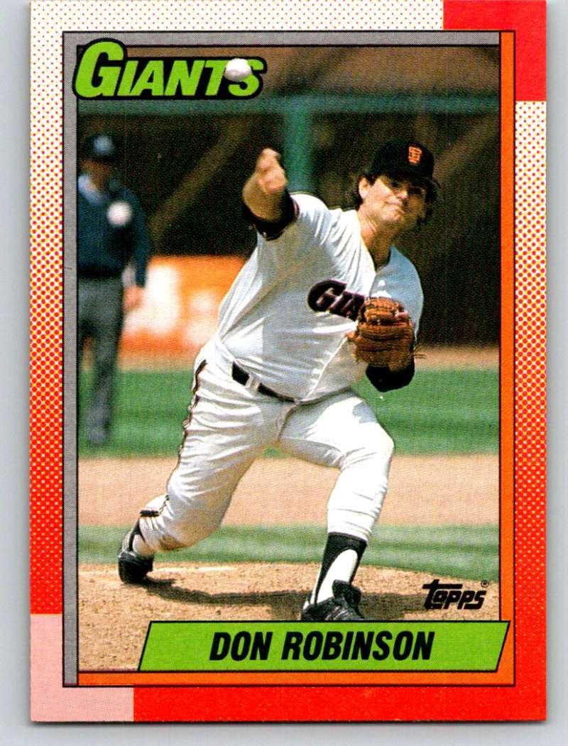 1990 Topps #217 Don Robinson Mint Image 1