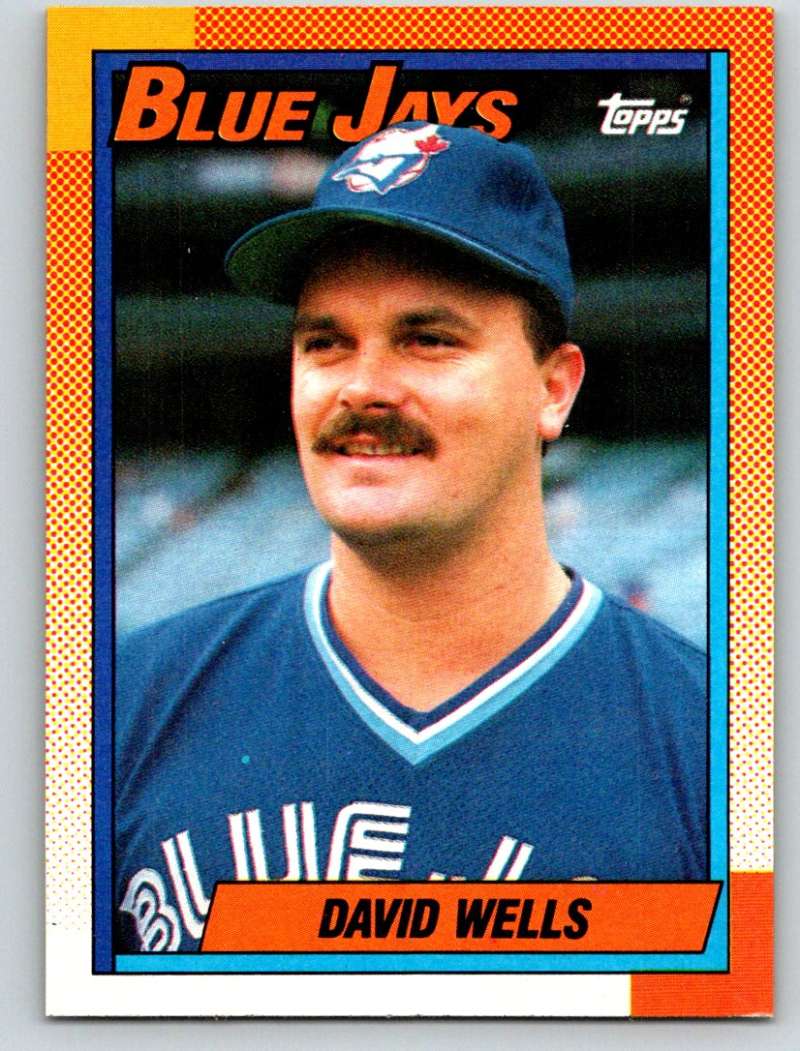 1990 Topps #229 David Wells Mint Image 1
